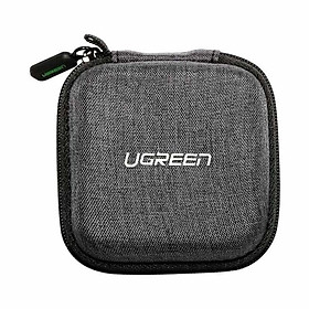 Ugreen 70577 Màu Xám bọc vải Hộp đựng tai nghe chống sốc LP128  Hàng chính Hãng