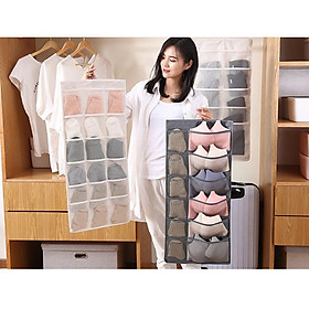 Mua Túi Treo Đồ Lót Tất Vớ 2 Mặt 30 Ngăn Tiện Lợi