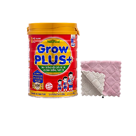 Sữa GROW PLUS đỏ 900g (Mẫu mới)-Tặng ngay khăn đa năng