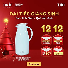 Mua Phích giữ nhiệt UNIE UKW06  dung tích 1.6L  5 lớp giữ nhiệt cao cấp  thiết kế nhỏ gọn hiện đại- hàng chính hãng