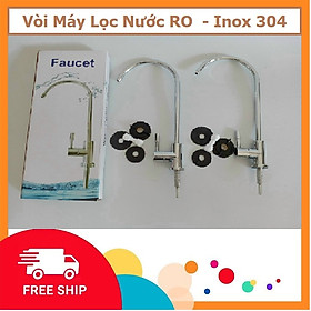 Vòi Gạt Máy Lọc Nước Ro - INox