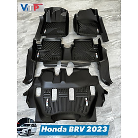 Hình ảnh Thảm sàn ViTP Full Tràn Viền Bậc Cửa Xe Honda BRV