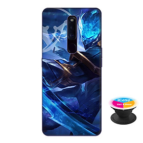 Ốp lưng nhựa dẻo dành cho Oppo F11 Pro in hình Murad Đồ Thần Đao - Tặng Popsocket in logo iCase - Hàng Chính Hãng