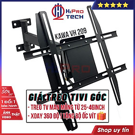 Mua Giá Treo Tivi Xoay  Giá Treo Tv Góc Đa Năng Kawa VH209 Cao Cấp  Áp Dụng Tivi 25-46In Màn Phẳng  Xoay 360 Độ-H2Pro Tech
