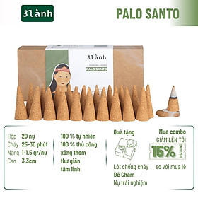 Mua Nụ Thủ Công Palo Santo 3 Lành Hộp 20 Nụ 100 % Tự Nhiên Tặng Kèm Đế Chăm  Không Hóa Chất  Xông Thơm