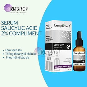 Hình ảnh Serum Salicylic acid 2% Compliment cho da mụn