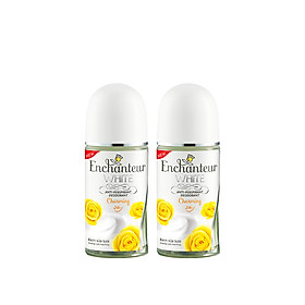 Combo 2 Lăn khử mùi trắng da Enchanteur Charming 50ml/ Chai
