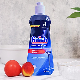 Nước làm bóng Finish 500ml dành cho máy rửa bát - Hàng chính hãng