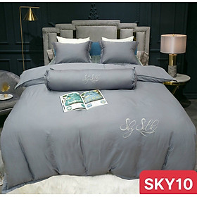 Bộ Chăn Ga Gối SKY SILK Lụa Cao Cấp PYEODA
