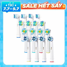 Bộ 16 đầu bàn chải đánh răng điện thay thế cho chỉ nha khoa