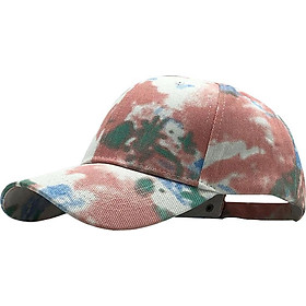 Vintage Outdoor Festival Tie Dye Baseball Cap Boonie Summer Sun Cap Women Men