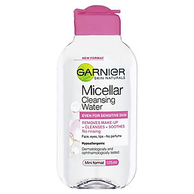 Garnier Micellar All In One Cleansing Water 125ml