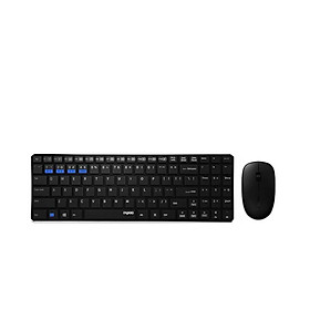 Mua Bộ bàn phím chuột máy tính không dây Rapoo 9300M - Wireless 2.4G  Bluetooth 3.0  4.0  kết nối 3-4 thiết bị cùng lúc - Hàng Chính Hãng