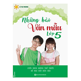 Download sách Những Bài Văn Mẫu Lớp 5