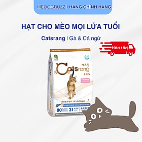 Thức Ăn Hạt Catsrang Cho Mèo Mọi Lứa Tuổi - 2Kg