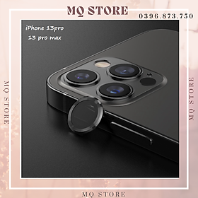 Ốp viền kính bảo vệ camera , vòng kim loại chống trầy xướt dành cho iPhone  13 Pro/ 13 Pro Max