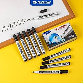Hộp 10 bút viết dạ bảng Thiên Long WB-03 / Bút lông bảng WB03 dễ dàng tẩy xóa