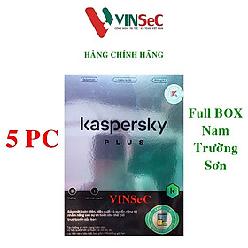 Phần mềm diệt Virus Kaspersky Plus Cho 5 Máy Tính - Plus5 - Hàng chính hãng
