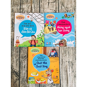 Sách - Combo 3 cuốn Truyện tranh ngụ ngôn dành cho thiếu nhi