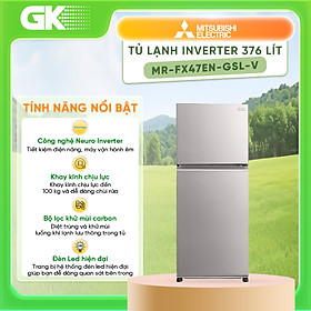 Mua Tủ lạnh Mitsubishi Inverter 376 lít MR-FX47EN-GSL-V - Hàng Chính Hãng