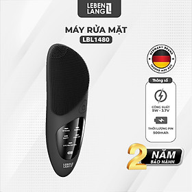 Máy rửa mặt Lebenlang LBL1480, sạc nhanh 2h, 5W, 500 mAh, 5 chế độ, bảo hành 2 năm - hàng chính hãng
