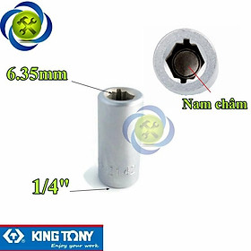 Mua Đầu chuyển 1/4 sang bắn vít 6.35mm Kingtony 2142 có nam châm dài 25mm