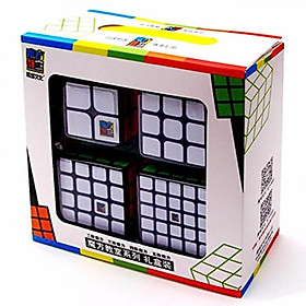 Combo 4 Rubik MoFangJiaoShi Gift Black