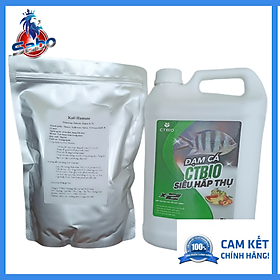 [Siêu phục hồi] 5 lít đạmcá hữu cơ CTBIO + 1kg humic giúp phục hồi cây cải tạo đất sau thu hoạch hoặc bị bệnh.