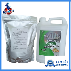 Combo 5 lít đạm cá  CTBIO + 1kg humic kích rễ cải tạo đất