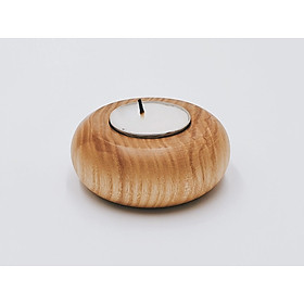 Mua Giá đỡ nến - Màu sơn tự nhiên - Dia 8 cm x H 3 cm
