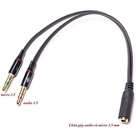 jack gộp audio và micro 3.5 mm