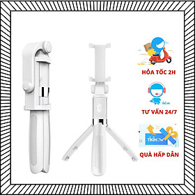 Mua Gậy tự sướng bluetooth tripod L01 - Hàng nhập khẩu - Trắng