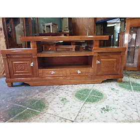 Mua Kệ tivi gỗ sồi phòng khách phòng ngủ 1m6 1m8 2m 2m2 2m4