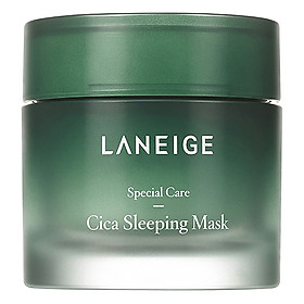 Laneige Cica Sleeping Mask 60ml + Tặng 1 Innisfree Green Tea Mask Sheet