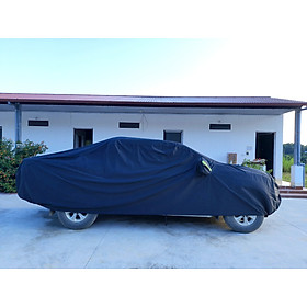 Bạt phủ ô tô bán tải Peugeot Landtrek nhãn hiệu Macsim sử dụng trong nhà và ngoài trời chất liệu Polyester - màu đen