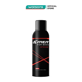 Xịt Khử Mùi Xmen For Boss Hương Nước Hoa Intense Deo Spray 150ml