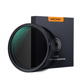 Bộ Lọc Trung Tính Biến Thiên Siêu Mỏng Cho Ống Kính Máy Ảnh Canon Và Sony K&F CONCEPT (ND8-ND128)