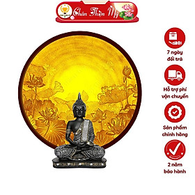 Mua Đèn Thờ Hào Quang Phật Tranh Trúc Chỉ Tròn  Trang Trí Bàn Thờ  Hào Quang Trúc Chỉ Hoa Sen TC-HQ-96