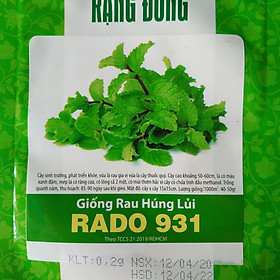 Mua Hạt Giống Húng Lủi Tây Nảy Mầm Tốt Nguyên Bao Bì