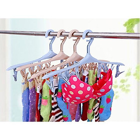 Mua Móc phơi quần áo tất móc 8 kẹp tất quần áo đồ sơ sinh cho bé đa năng - Hàng loại 1