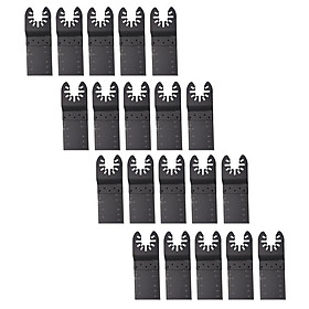 20pcs Saw Blades Multi Tool Metal Wood Cutting for Renovator Power Tool 34mm