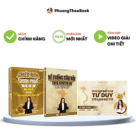 Hình ảnh sách Combo Sách Luyện Thi Môn Lịch Sử 12 Dành Cho 2K6 - Cô Nguyễn Hương Sen (Hệ Thống Câu Hỏi + Bộ Đề + Sơ Đồ Tư Duy)