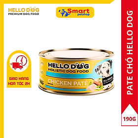 Pate Tươi Cho Chó Vị Gà - Hello Dog Chicken Pate 190G