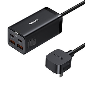 Mua Bộ Sạc Nhanh Baseus 100W GaN3 Pro Desktop Fast Charger 4 in 1 ( Quick-Charge-4.0-QC-3.0-PD-AFC) - Hàng chính hãng