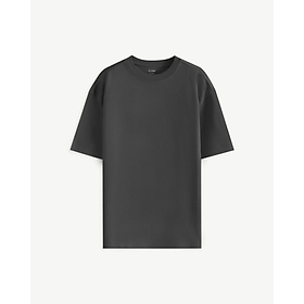 Áo thun tay ngắn nam phối tape . Loose - RT 10S25TSS052 | ROUTINE CÀ MAU