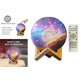 Moon Lamp 7 Colors 3D Moon Light with Stand, Touch & Remote Control Moonlight Lamp Home Night Light with USB Charging, Birthday Party Gifts