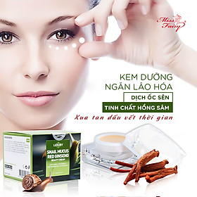 KEM MISSFAIRY ỐC SÊN - HỒNG SÂM 12G - CHỐNG NHĂN CHỐNG LÃO HOÁ