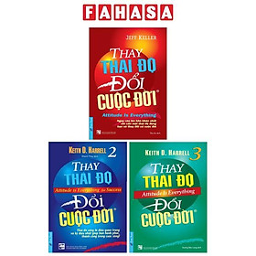 Combo Sách Thay Thái Độ Đổi Cuộc Đời - Tập 1 + Tập 2 + Tập 3 (Bộ 3 Cuốn)