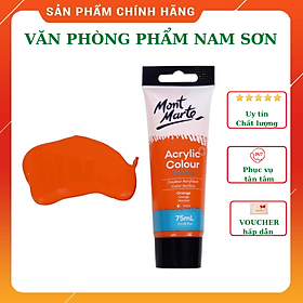 Màu ACRYLIC COLOUR SIGNATURE MONT MARTE cao cấp dạng tuýp 75ML vẽ trên nhiều chất liệu như Tường, Kính, Vải