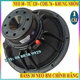 Hình ảnh CỦ LOA BASS 30 BM TỪ NEO 120MM CÔN 75 CAO CẤP CHÍNH HÃNG - GIÁ 1 LOA